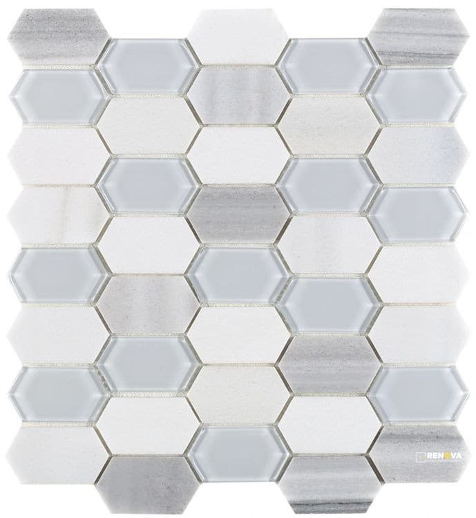 MONTAGE LIGHT MOSAIC 12.5" X 13.25"