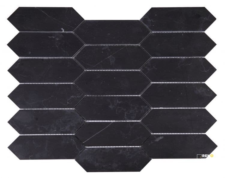 ELONGATED HEXAGON MARQUINA MOSAIC 11.75" X 15"