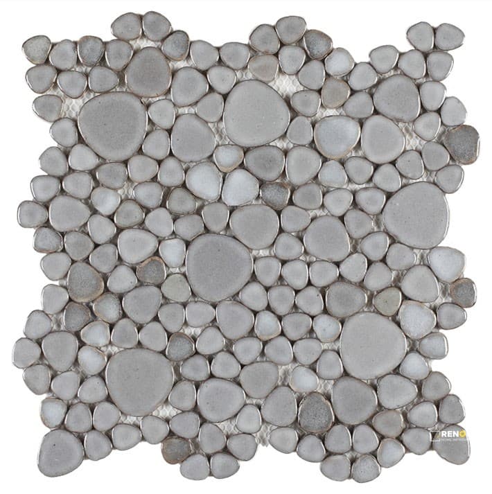 GROWING GREY MOSAIC 11.5" X 11.5"