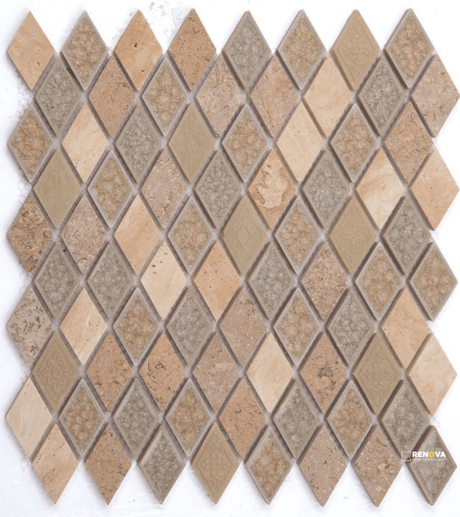 SWISS DIAMOND MOSAIC 11.5" X 12.5"
