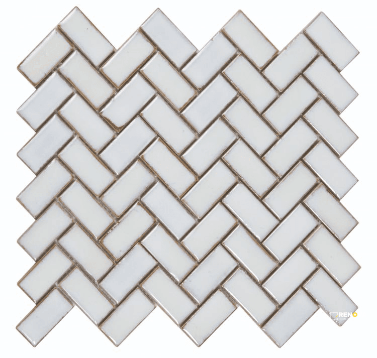 TANGO WHITE LARGE MOSAIC 9.5" X 11"