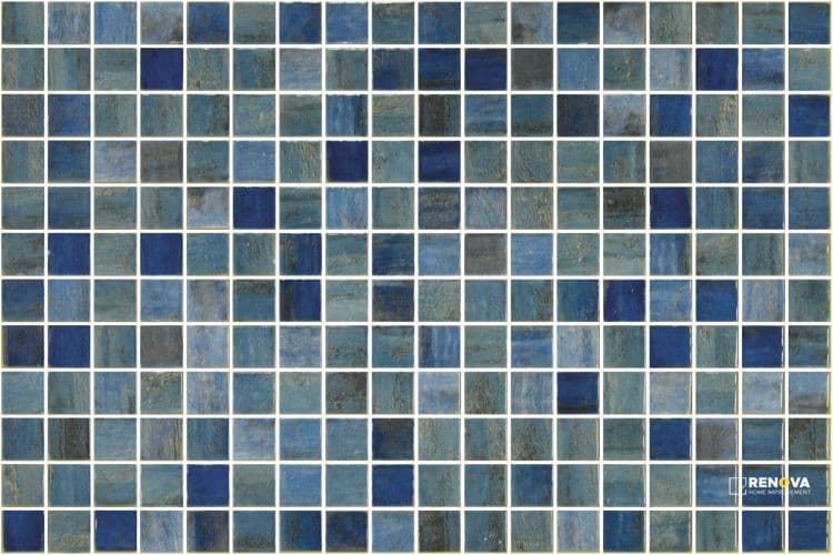 VANGUARD FOREST BLUE MOSAIC 12.25" X 18"