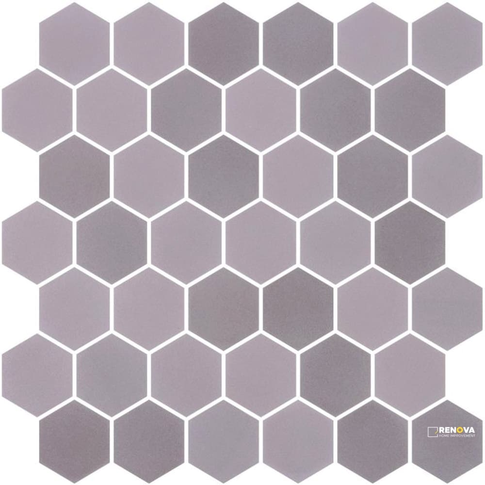 STONEGLASS XL LIGHT BRUN MOSAIC 11.25" X 11.25"