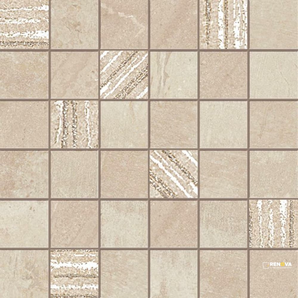 SUNSTONE SAND MOSAIC 12" X 12"