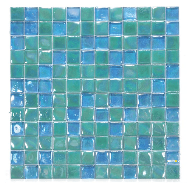 LAGUNA LAKE SQUARE MOSAIC 11.75" X 11.75"