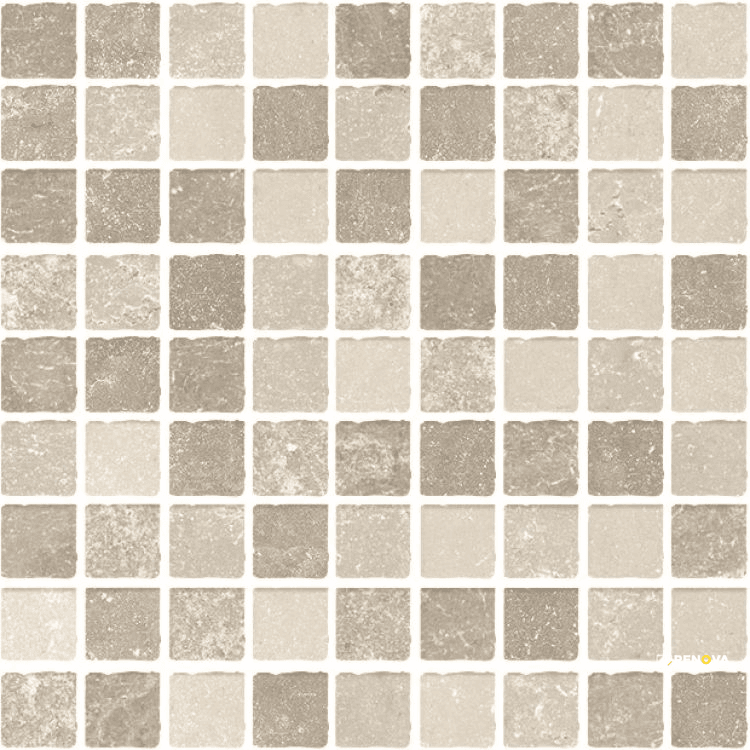 OSTUNI TUFO MOSAIC 12" X 12"