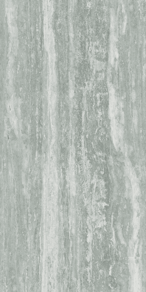 I-TRAVERTINI GREY GLOSSY 24" X 48"
