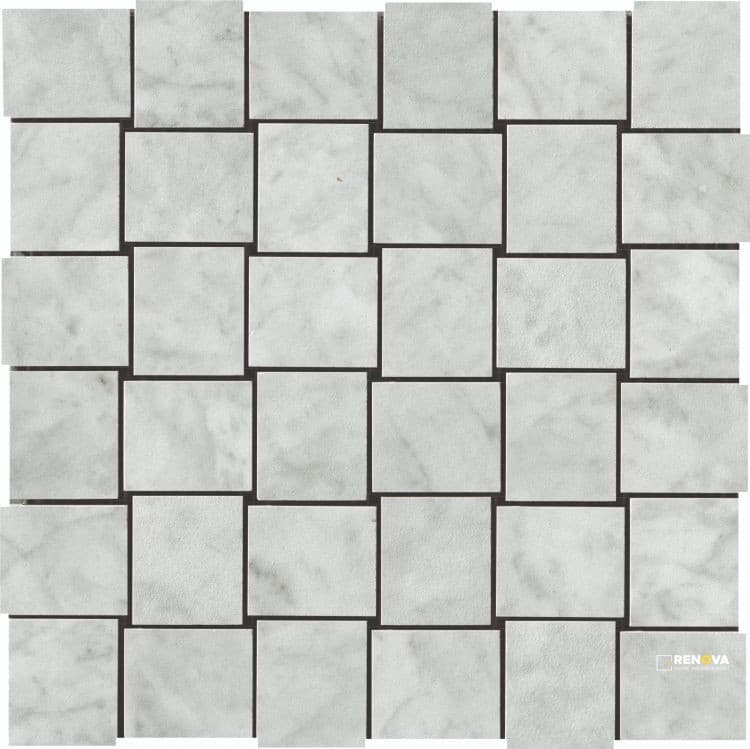 MARMI CARRARA MOSAIC 12" X 12"