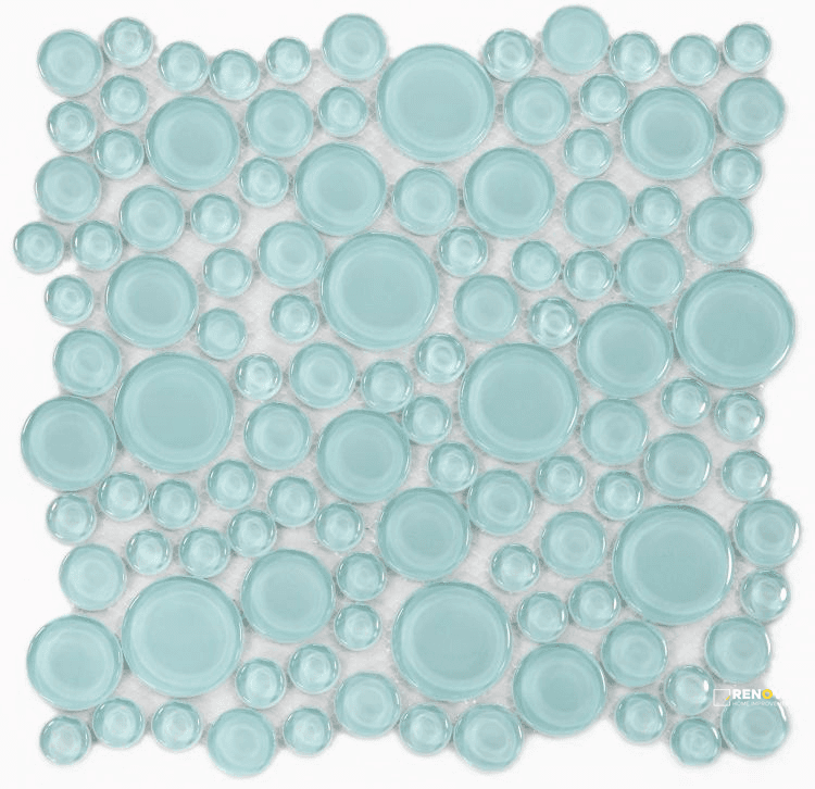 LADY MINT MOSAIC 10.75" X 10.75"