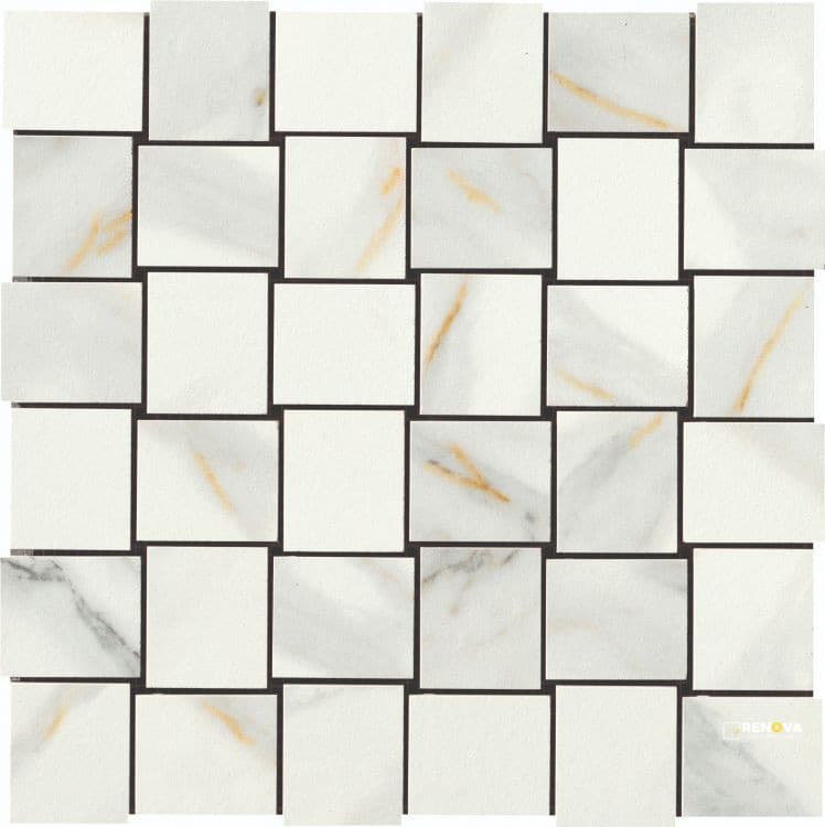 MARMI MACCHIAVECCHIA MATTE MOSAIC 12" X 12"