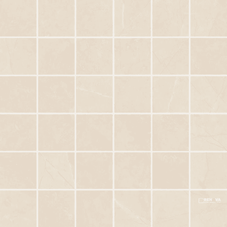 TRILOGY MOON BEIGE SOFT MOSAIC 2" X 2"