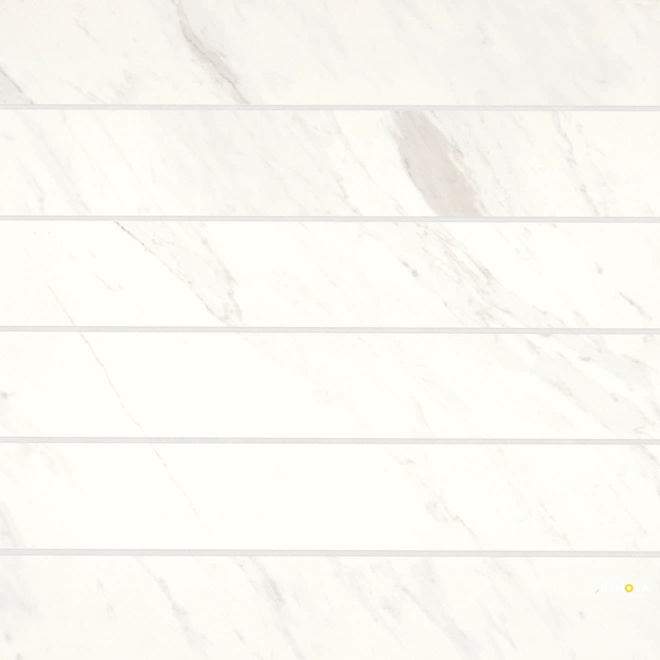 MAGNIFICA ERA LUXE WHITE HONED 4" X 24"