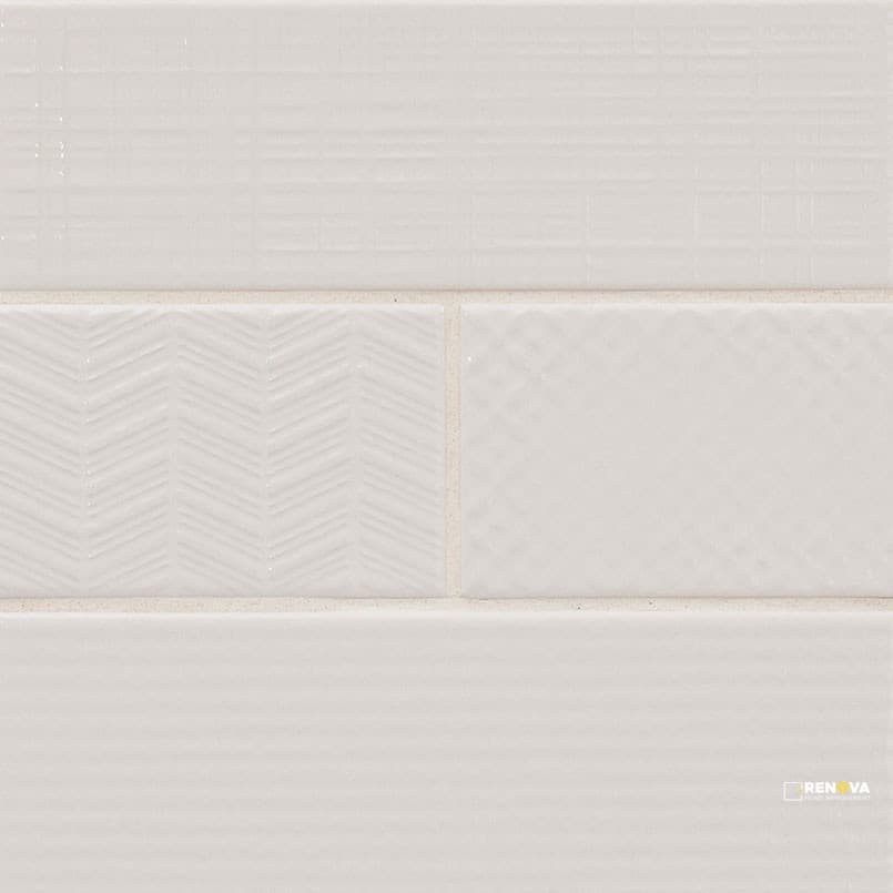 URBANO PURE 3D MIX 4X12 GLOSSY ( 9.69 SF PER BOX )