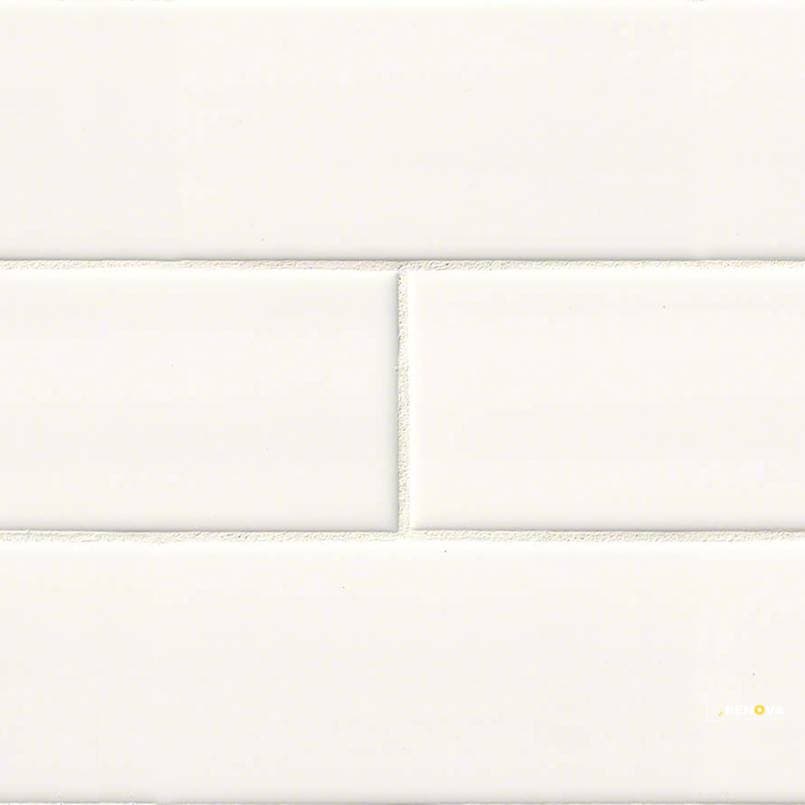 WHITE GLOSSY 4X12 ( 4.845 SF PER BOX )