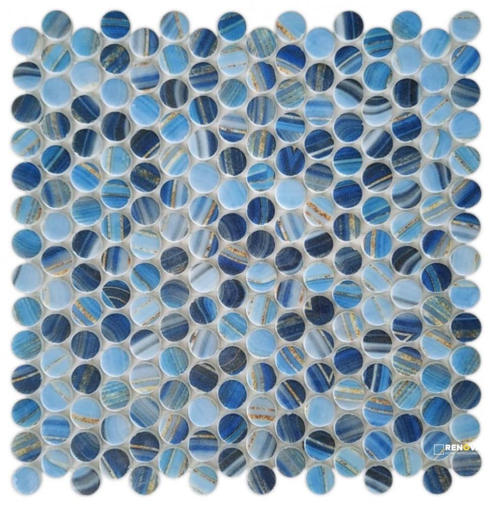 VANGUARD HEX XL ONYX BLUE MOSAIC 11.25" X 11.25"