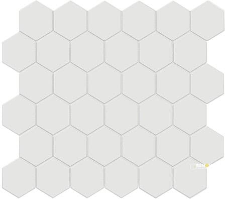 SOHO SOLID UNGLAZED 2" HEXAGON MOSAIC - FLOTIL1664