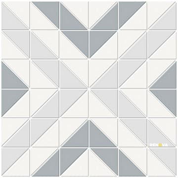 SOHO MATTE CUBIC PATTERN MOSAIC