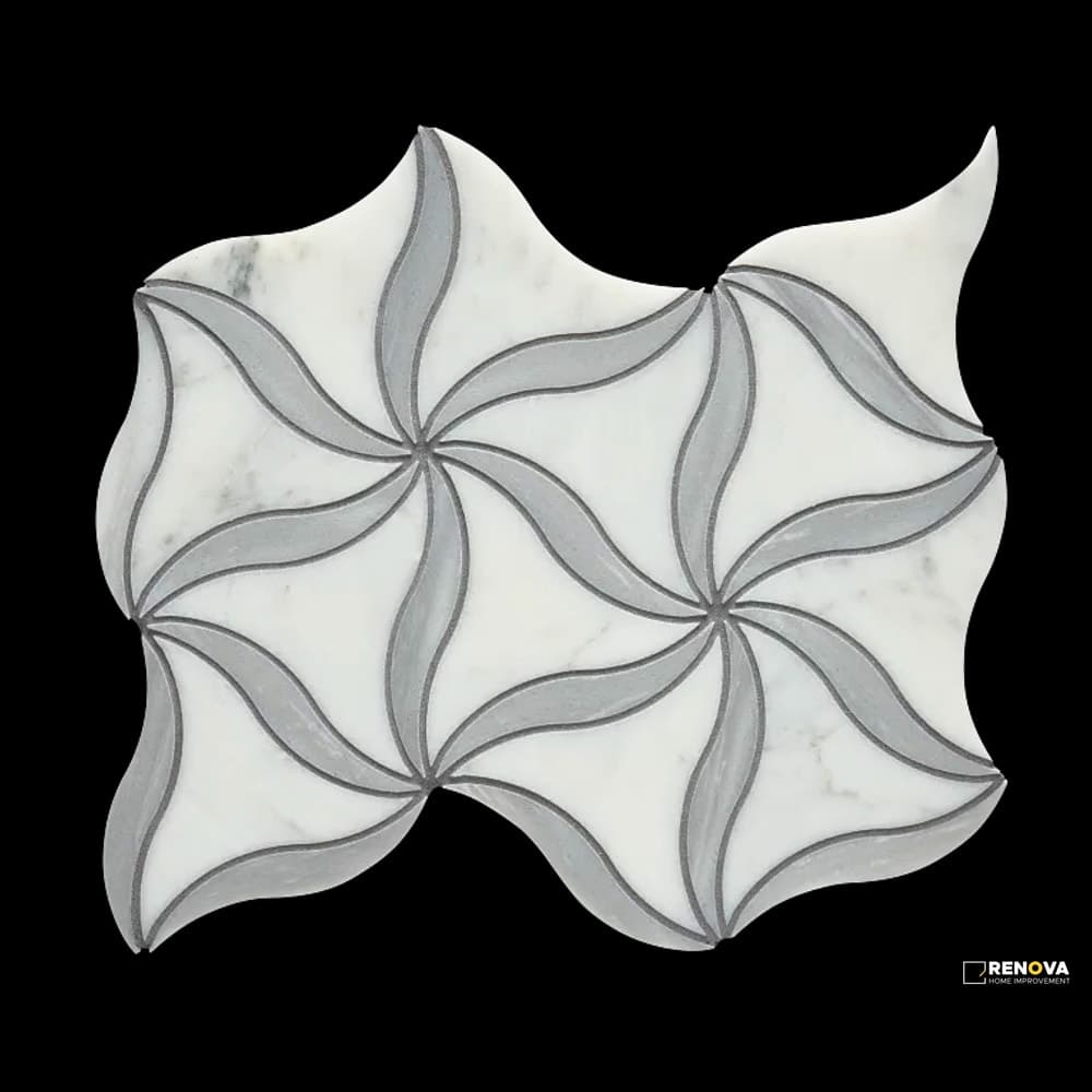 BLANC/LUNA HONED PETAL MOSAIC