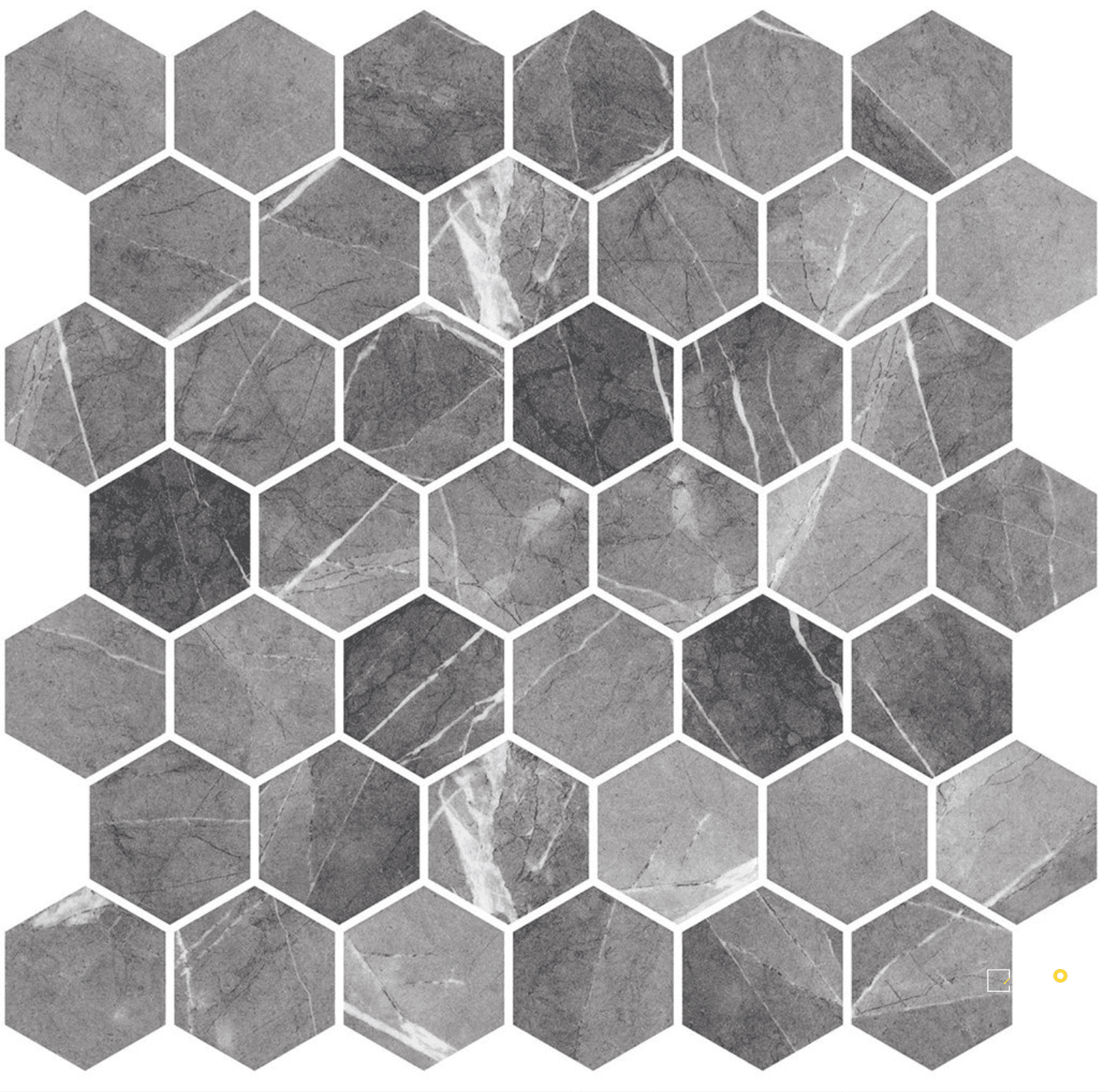 ONIX HEX XL MOSAIC 2" X 2"