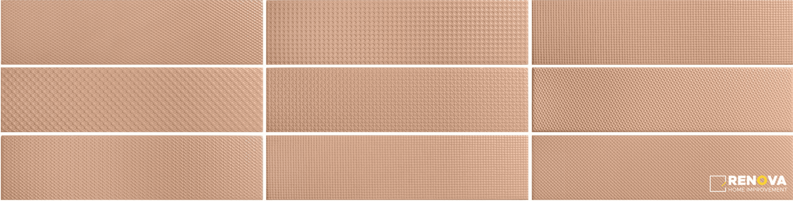 WOW TEXITURE PATTERN MIX MATTE 2.5" X 10"