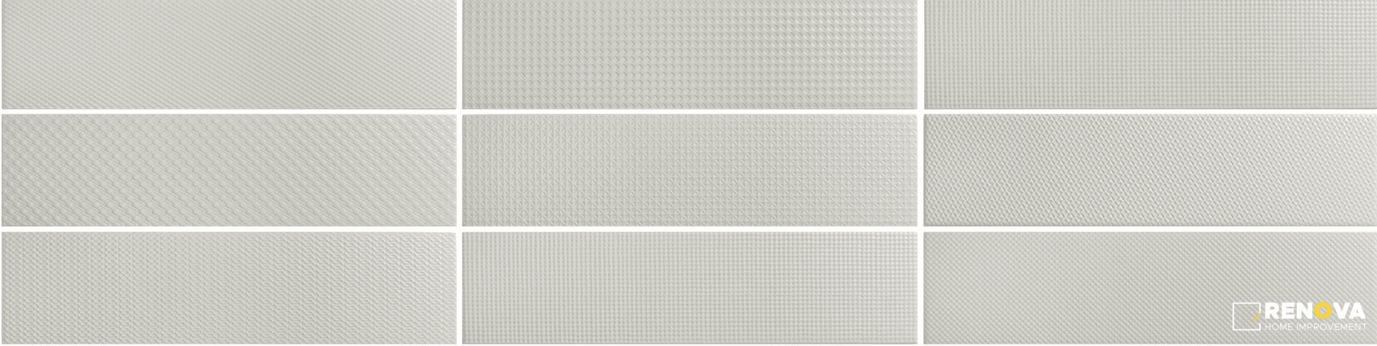 WOW TEXITURE PATTERN MIX MATTE 2.5" X 10"