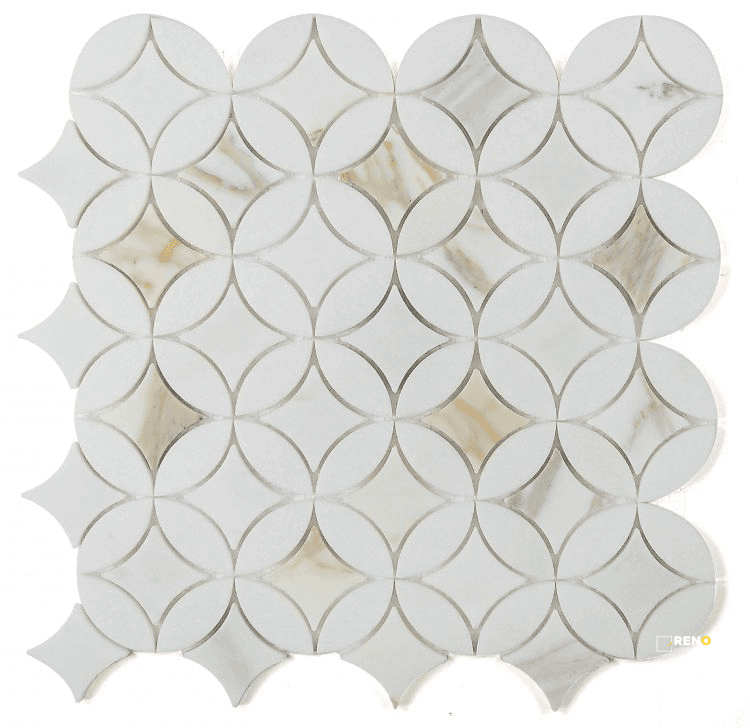 EMBRACE CALACATTA GOLD MOSAIC 11.75" X 11.75"