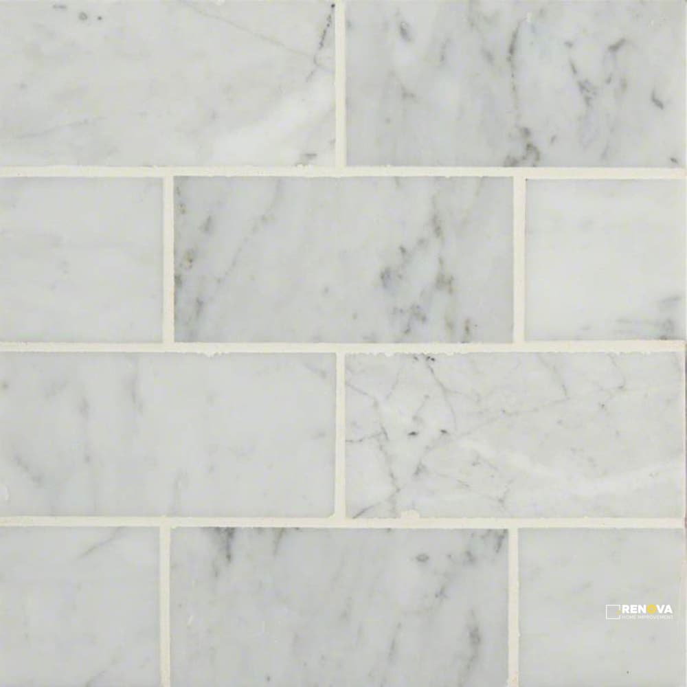 CARRARA WHITE 3X6 POLISHED ( 5 SF PER BOX )