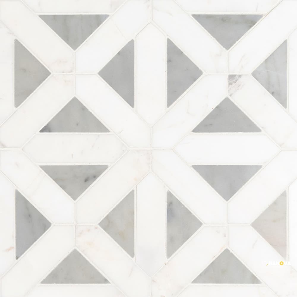 BIANCO DOLOMITE GEOMETRICA POLISHED
