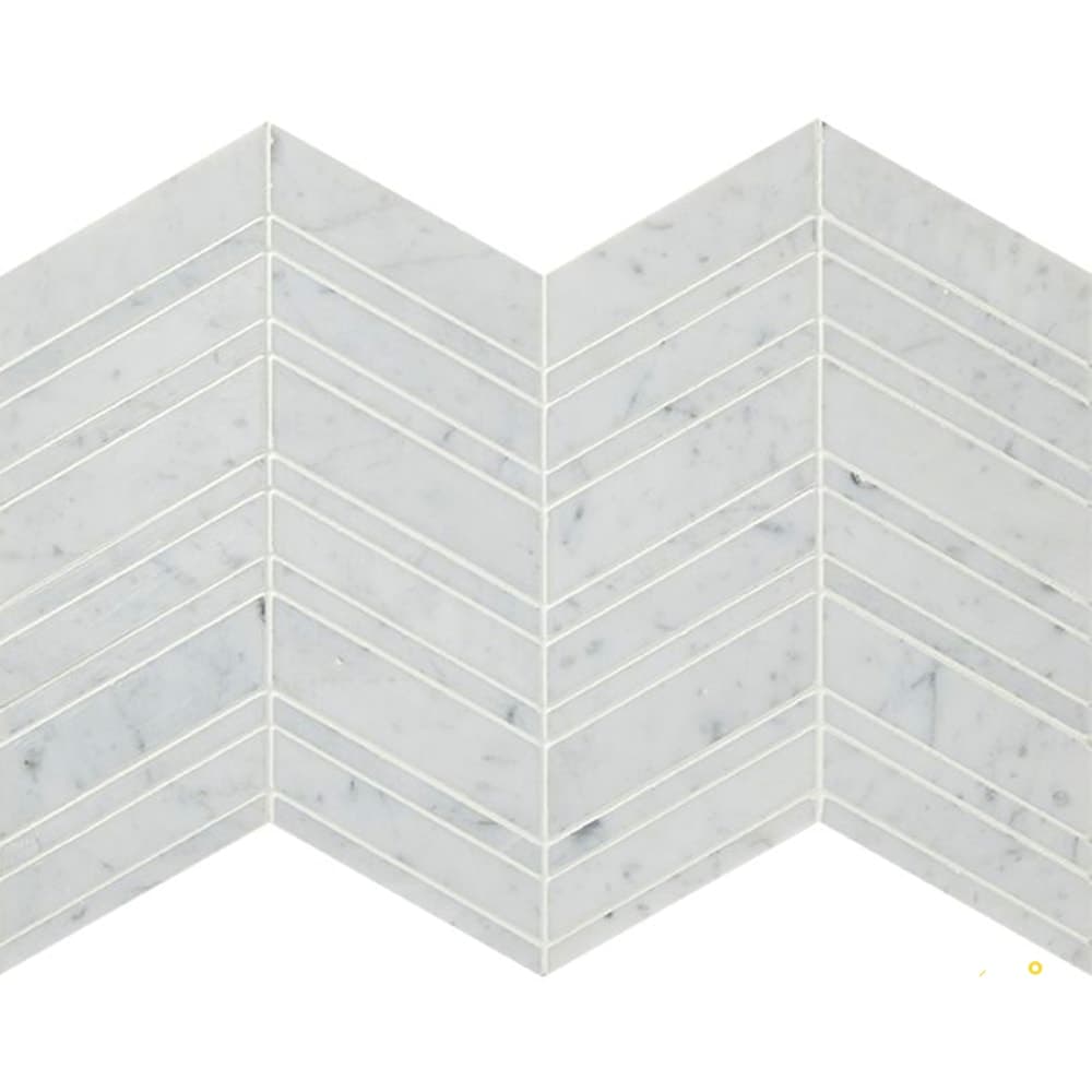 VENATINO POLISHED CHEVRON PATTERN MOSAIC