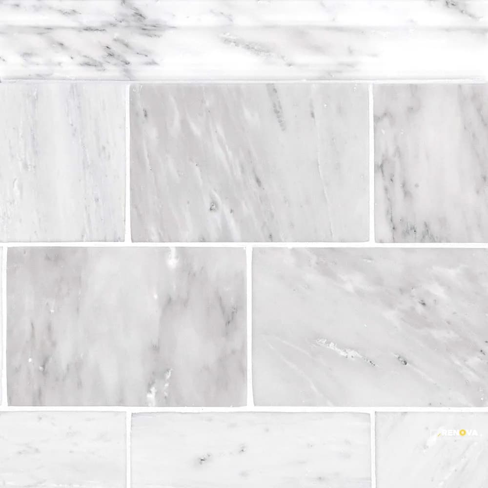 CHAPTER 15 - STATUARIO BRUSHED FIELD TILE 4" X 6"