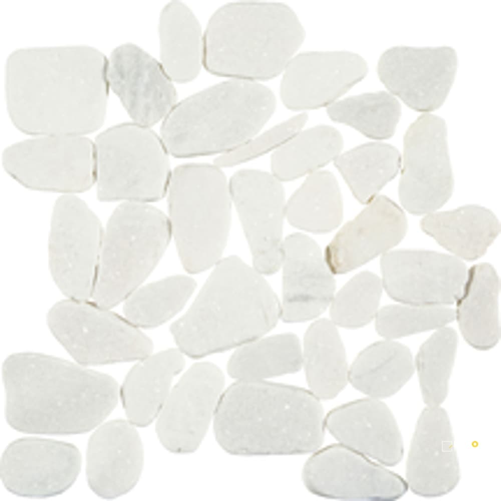 PIETRA ART PEBBLES COTTON FLAT 12" X 12"