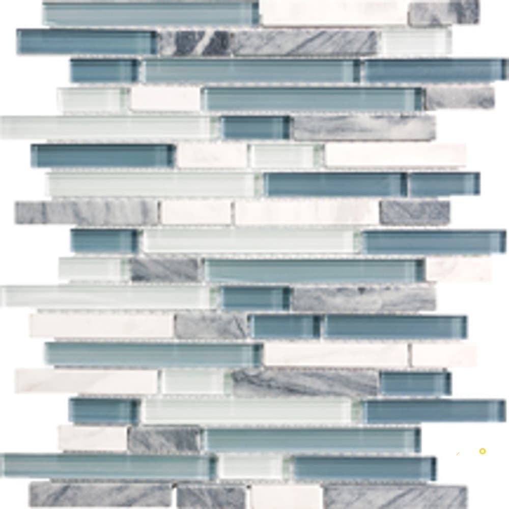 PIETRA ART BLISS WATERFALL RANDOM SIZE PATTERN LINEAR MOSAIC - RSP5/8