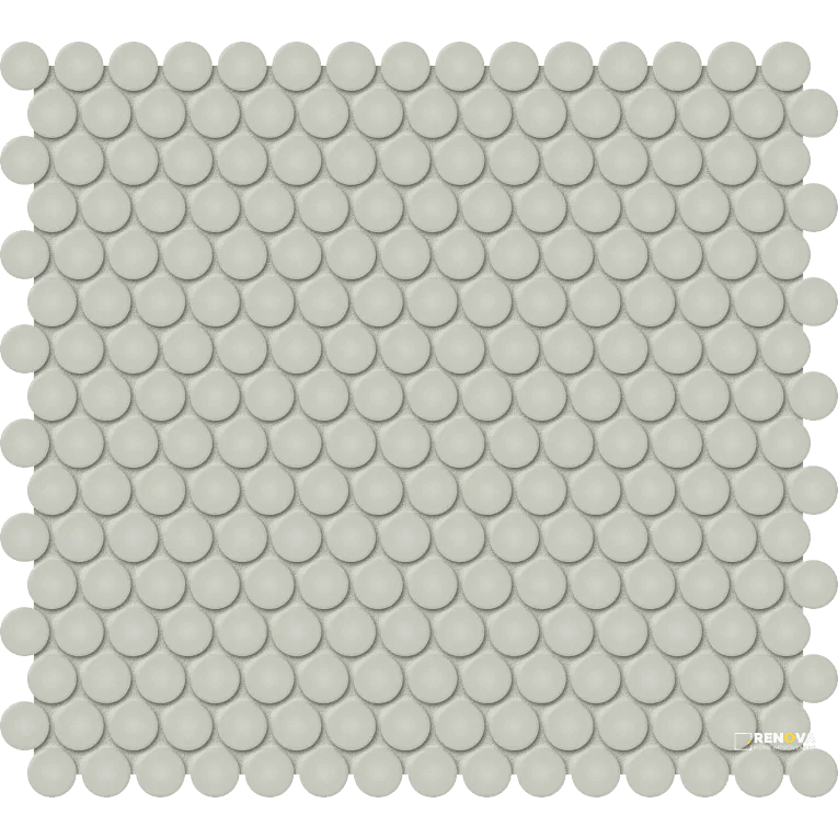 S-SERIES MATTE MESH PENNY ROUND MOSAIC