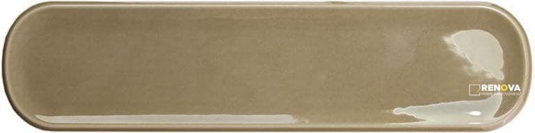 WOW AQUARELLE OLIVE 3X12 OVAL FIELD GLOSS