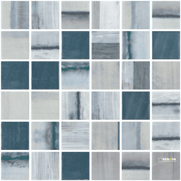 VANGUARD PENTA BLUISH GREY MOSAIC 12.25" X 12.25"