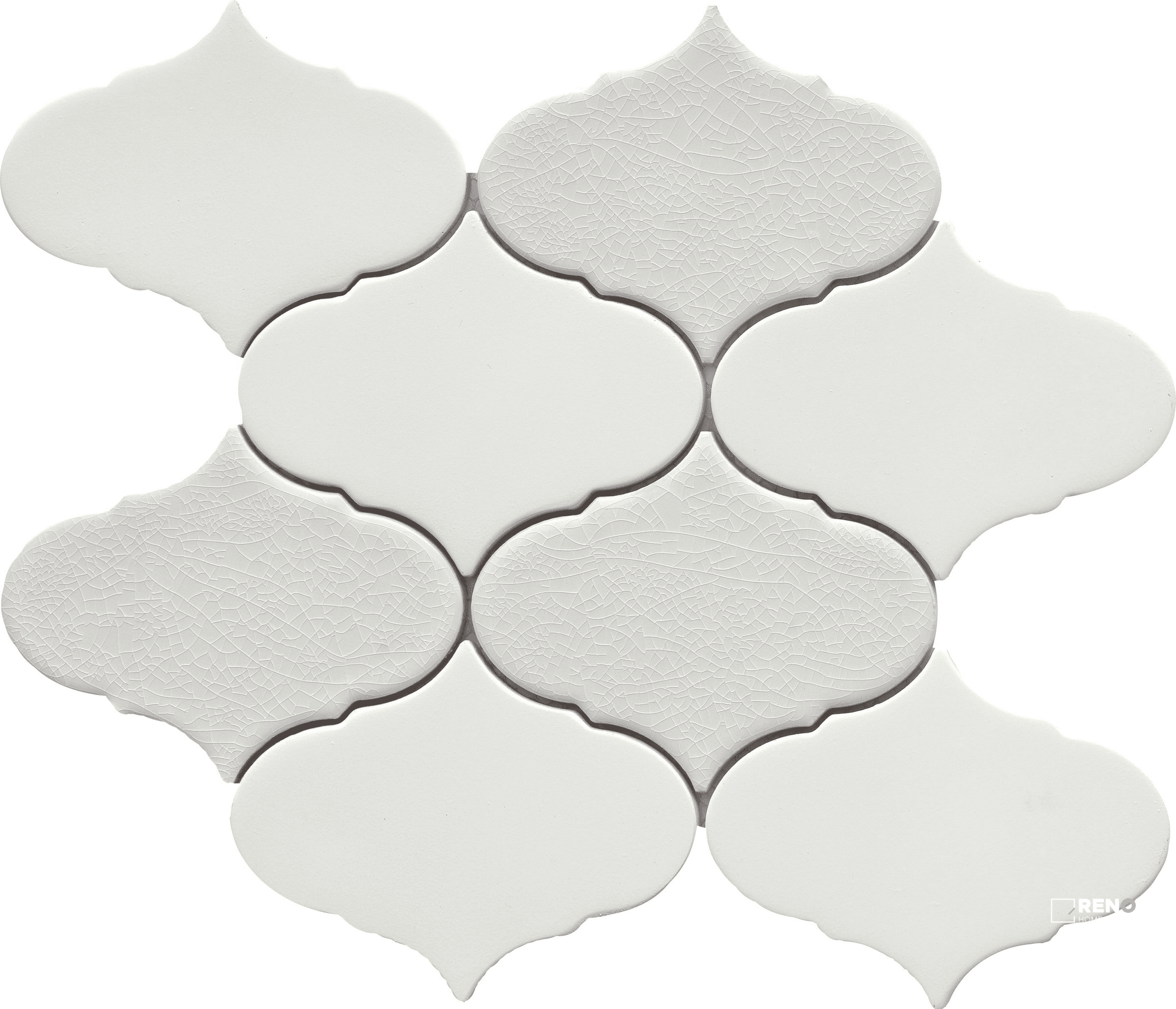 RETRO II CLOUD GLOSS CRACKLE MOSAIC 9X10