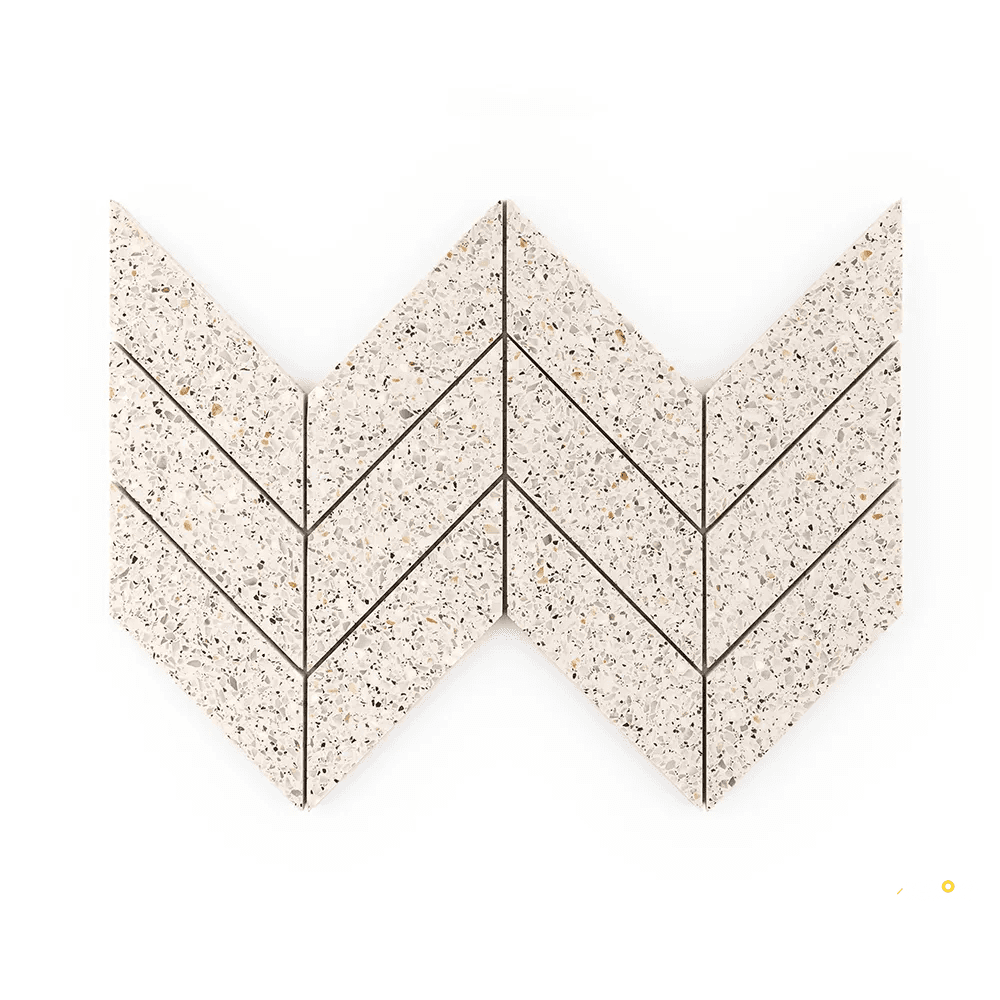 CHAPTER 5 - MODERN MIXER CHEVRON MOSAIC 8.375" X 16.125" - FLOJEF655