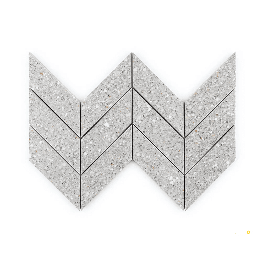 CHAPTER 5 - MODERN MIXER CHEVRON MOSAIC 8.375" X 16.125" - FLOJEF655
