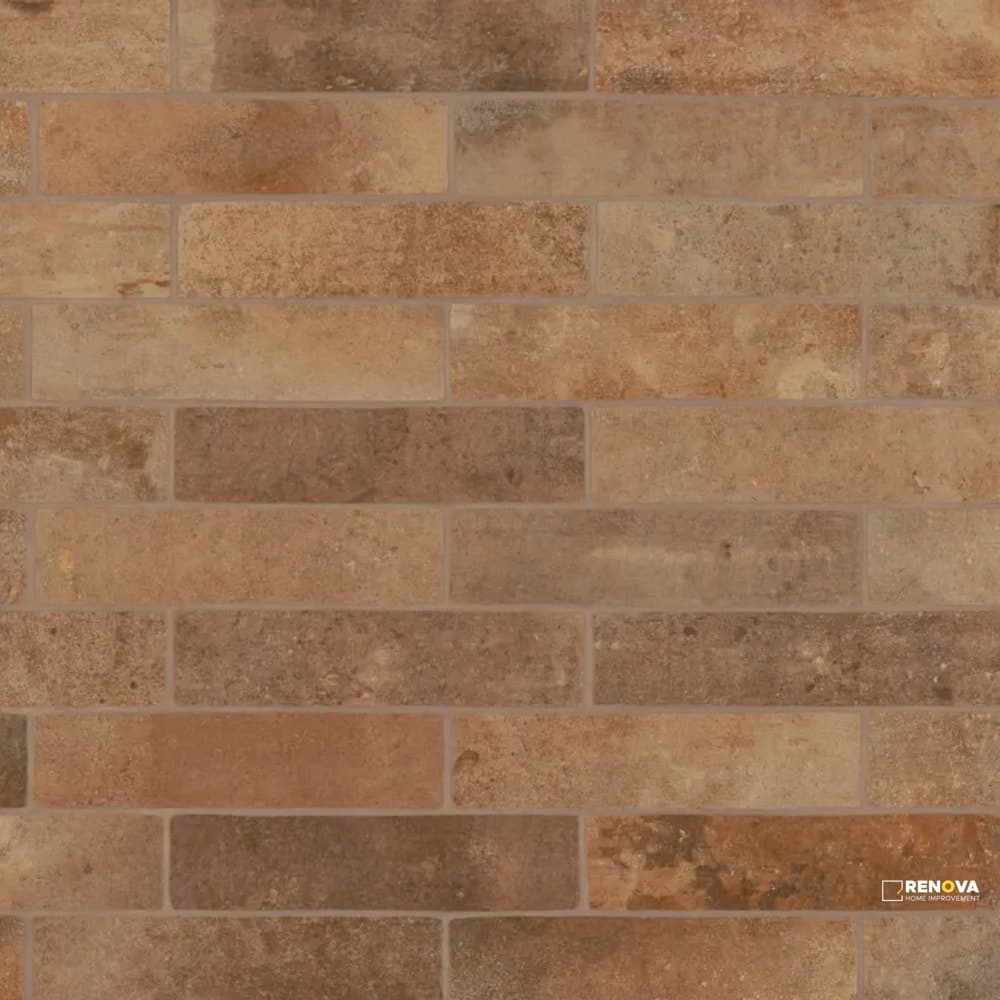 MONTANA MATTE BRICK FIELD TILE 2-1/4" X 10"