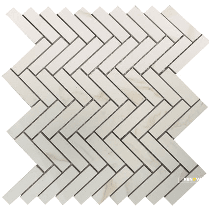 MOTIF NATURAL HERRINGBONE MOSAIC