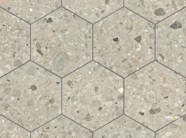 ARKISTYLE TERRAZZO HEXAGON 8.5"