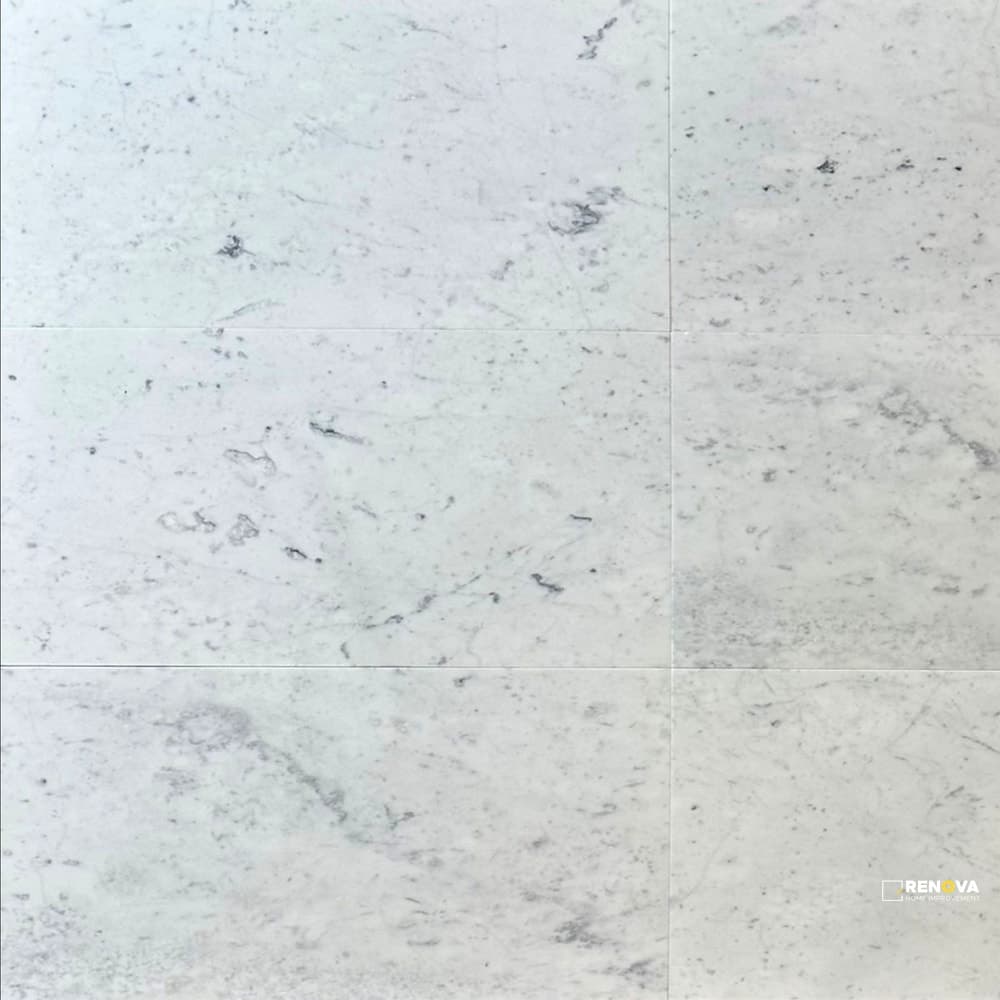 BIANCO CARRARA HONED 12" X 24" - ZCOL128