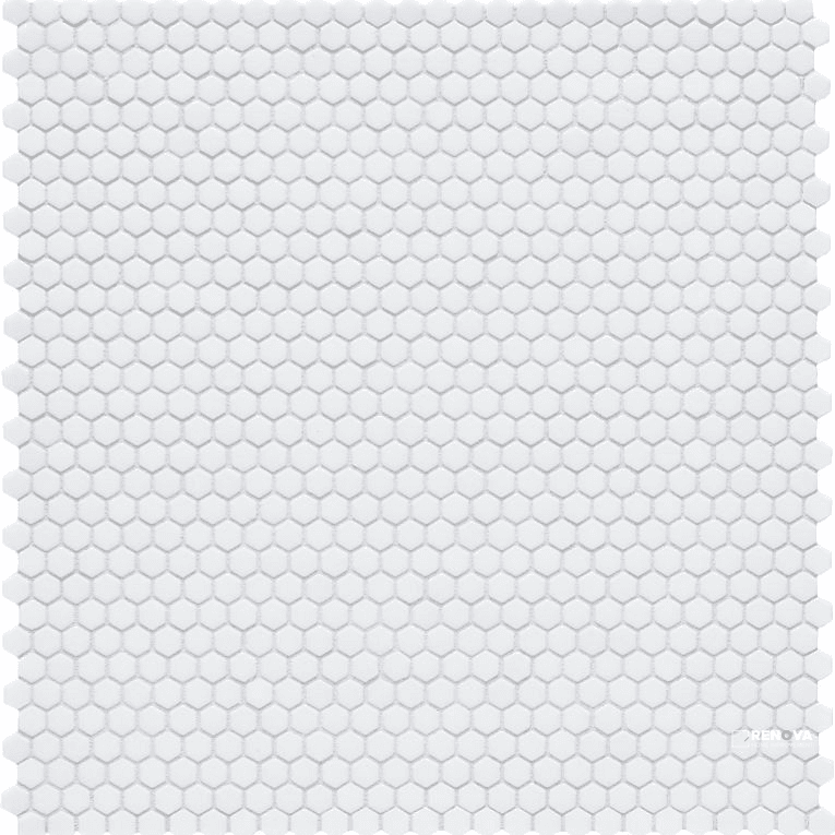 GEOMETRO 2.0 GLASS MATTE HEXAGON MOSAIC 12" X 12"
