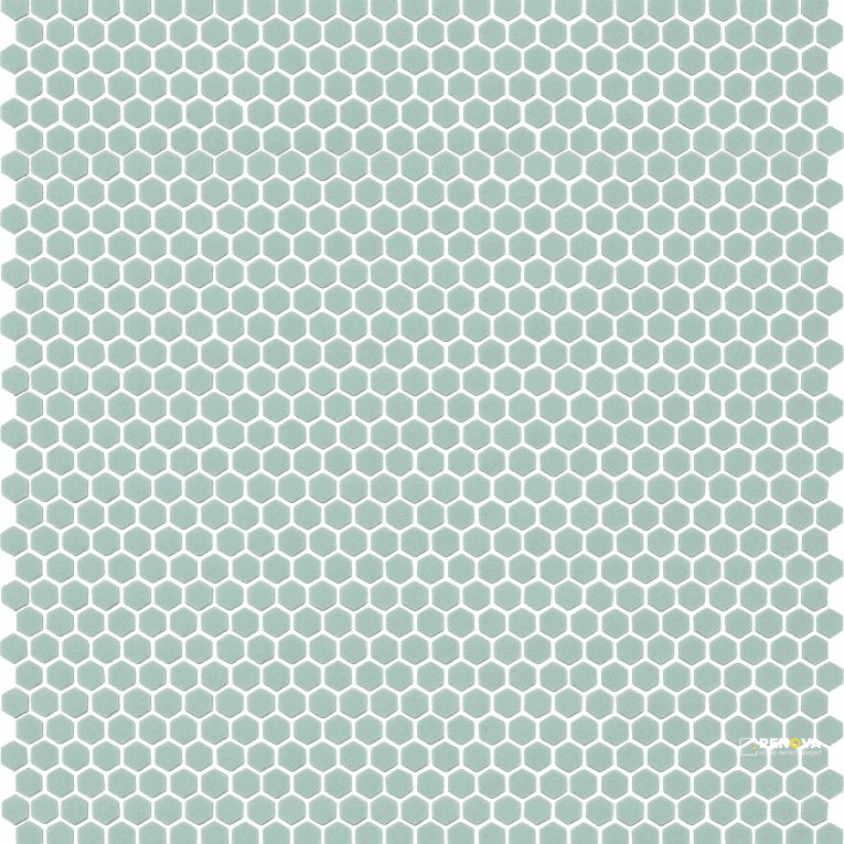 GEOMETRO 2.0 GLASS MATTE HEXAGON MOSAIC 12" X 12"