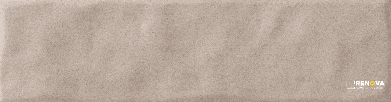 CROSSVILLE COTTO MODERNO TAUPE 3X10 UNDULATING WALL BRICK FIELD UNPOLISHED