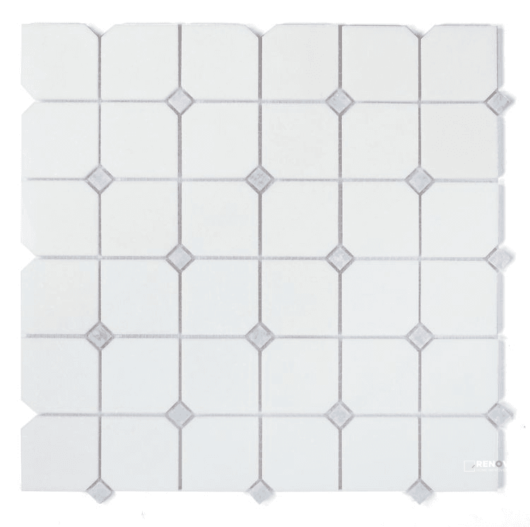 CLIPPED CRYSTAL OCEAN MOSAIC 11.75" X 11.75"