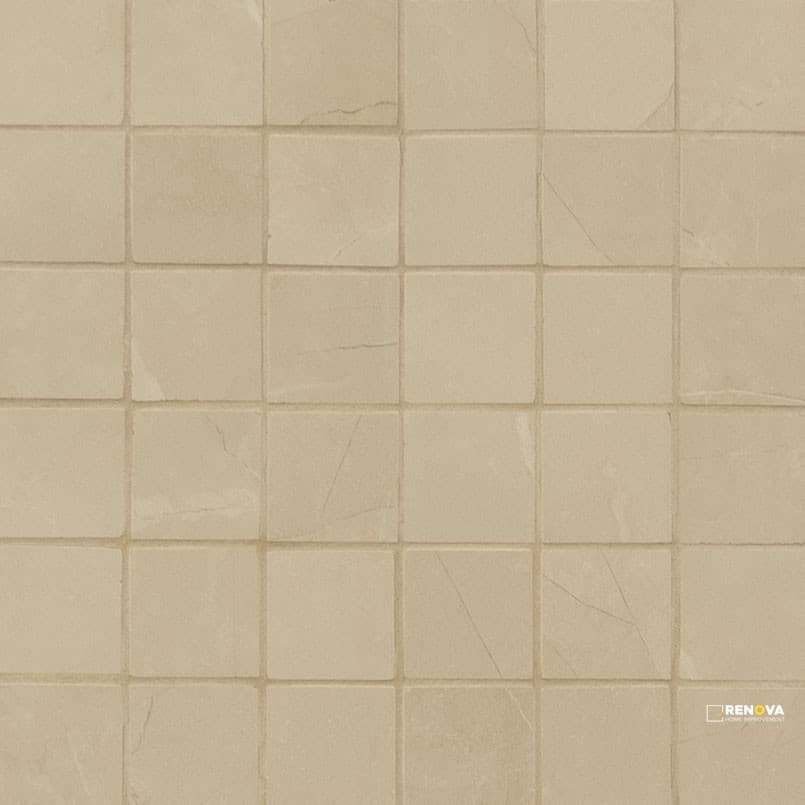 SANDE CREAM 2X2 MATTE MOSAIC ( 7.36 SF PER BOX )