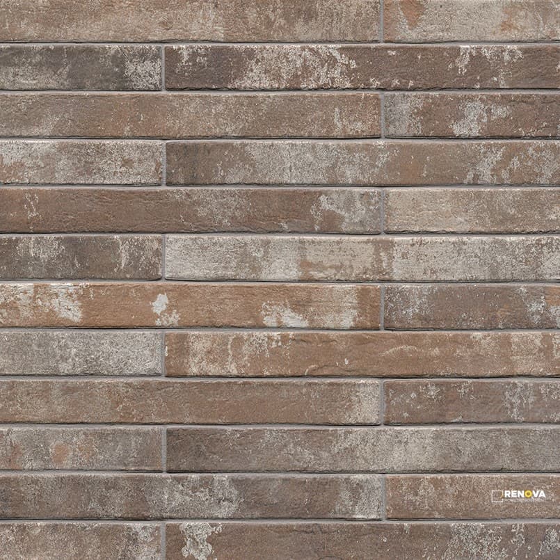 BRICKSTONE RUSTIQUE RED BRICK 2X18 MATTE ( 8 SF PER BOX )
