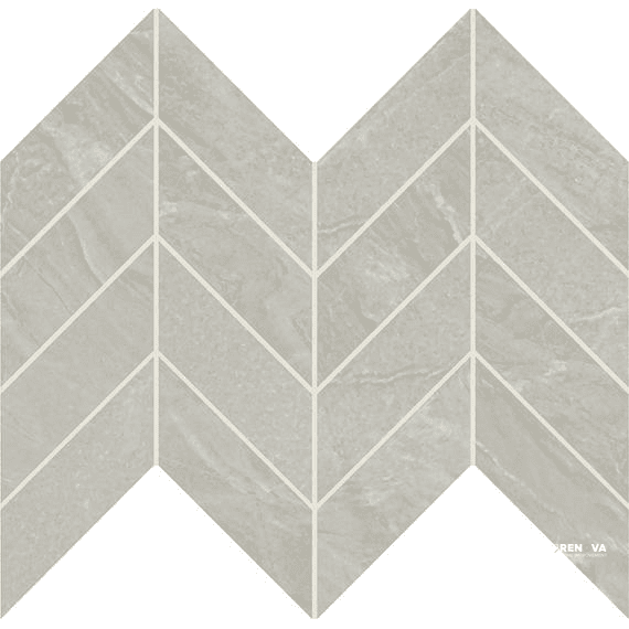 VERTUO MATTE CHEVRON MOSAIC 2X5 - 12X12