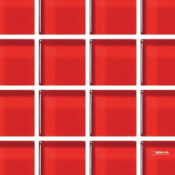 COLOR APPEAL STRAIGHT JOINT 1X1 GLASS MOSAIC 12X12 GRP1